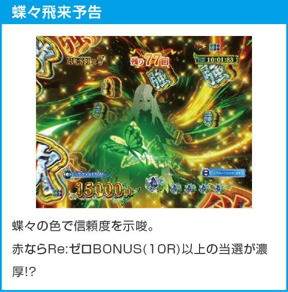 Ｐ Re:ゼロから始める異世界生活 season2 ２４９ver.のスペック