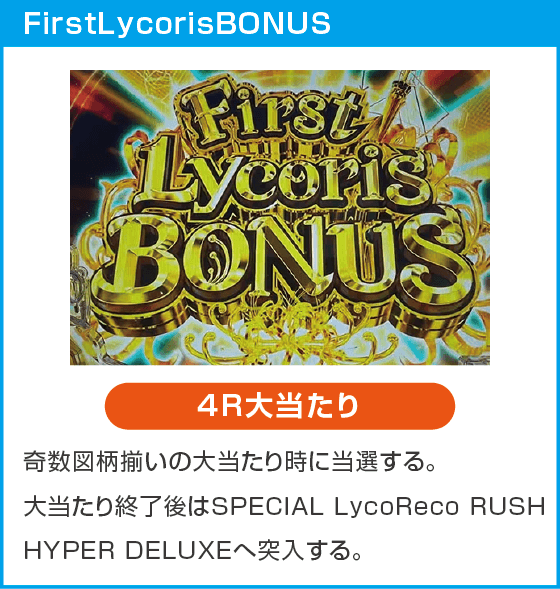 eリコリス・リコイルのスペック