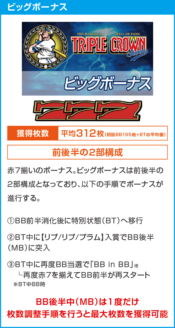 LBトリプルクラウンセブン