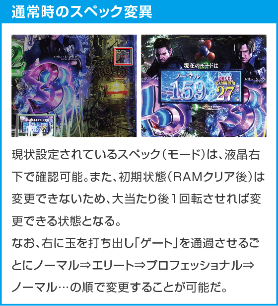 e バイオハザード6のスペック