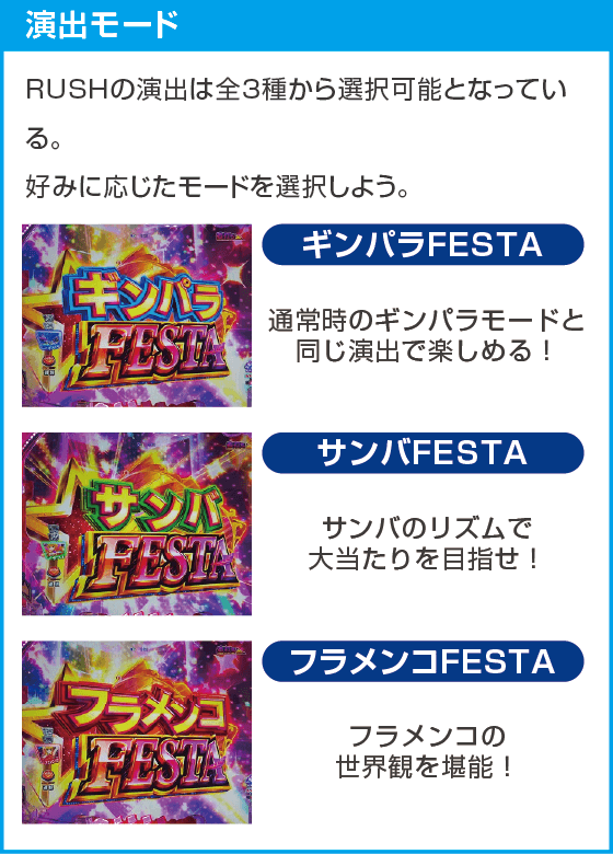 eまわるん超ワープ ギンギラパラダイス VIVA FESTAのスペック