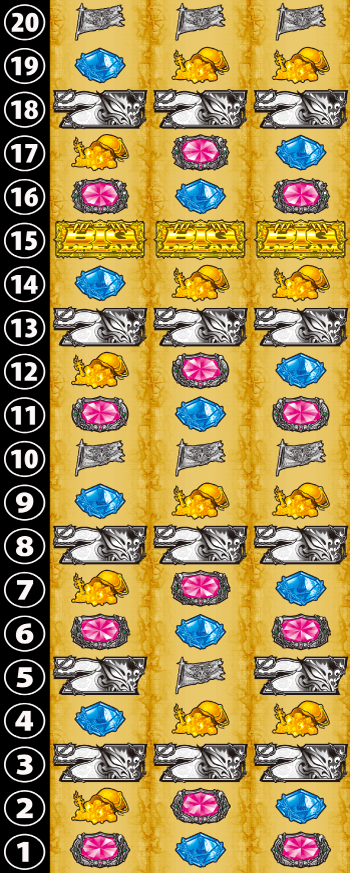 スマスロ ビッグドリーム THE GOLDEN PUSHERのリール