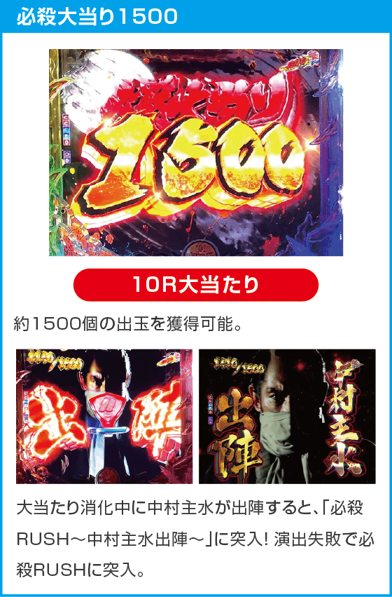 ぱちんこ 必殺仕事人Ⅵのスペック