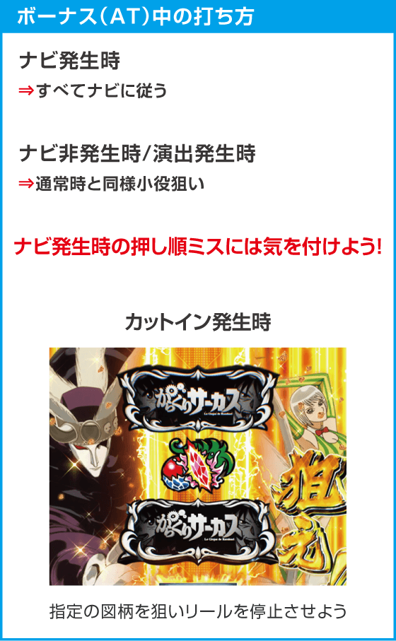 Lパチスロ からくりサーカス2のスペック