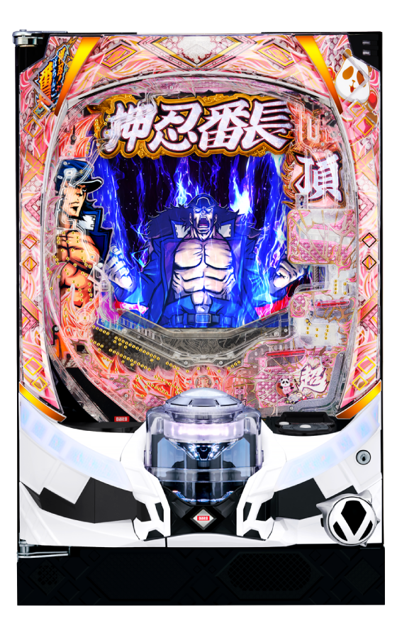 ｅぱちんこ押忍！番長 漢の頂 ９９ver.の筐体画像