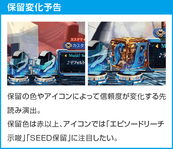 eフィーバー機動戦士ガンダムSEED クライマックスのスペック