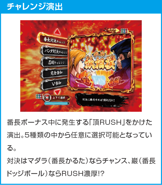Ｐぱちんこ押忍！番長 漢の頂 ９９ver.のスペック