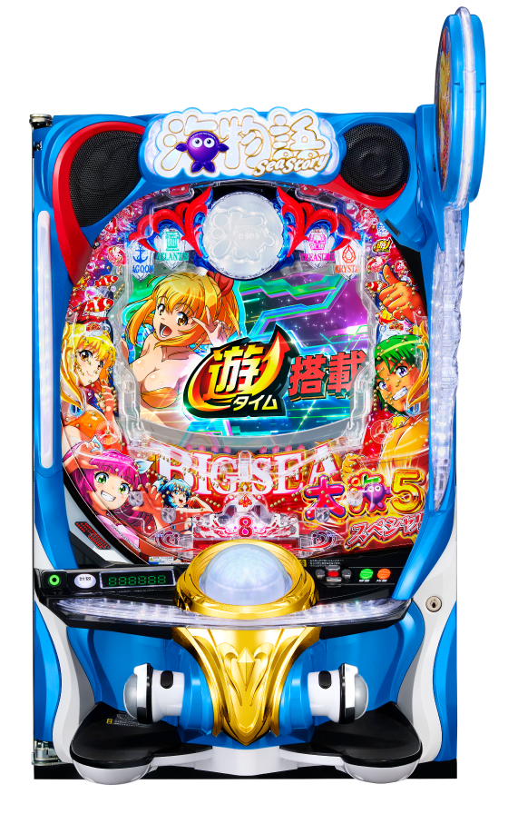e大海物語5スペシャル 319遊タイムver.の筐体画像