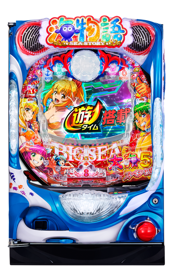 P大海物語5スペシャル 赤セルver.の筐体画像