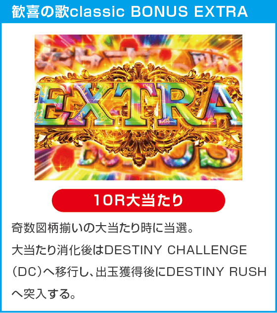 eタクトオーパス デスティニーのスペック