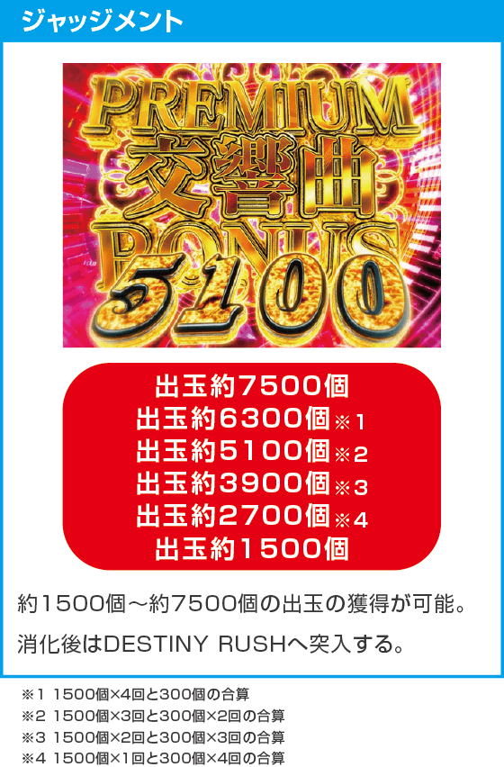 eタクトオーパス デスティニーのスペック